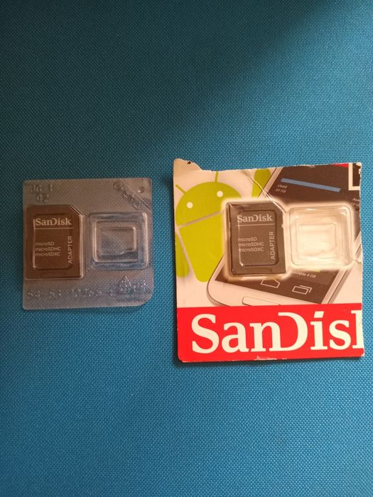 Adaptery do kart microSD, nowe, tanio!