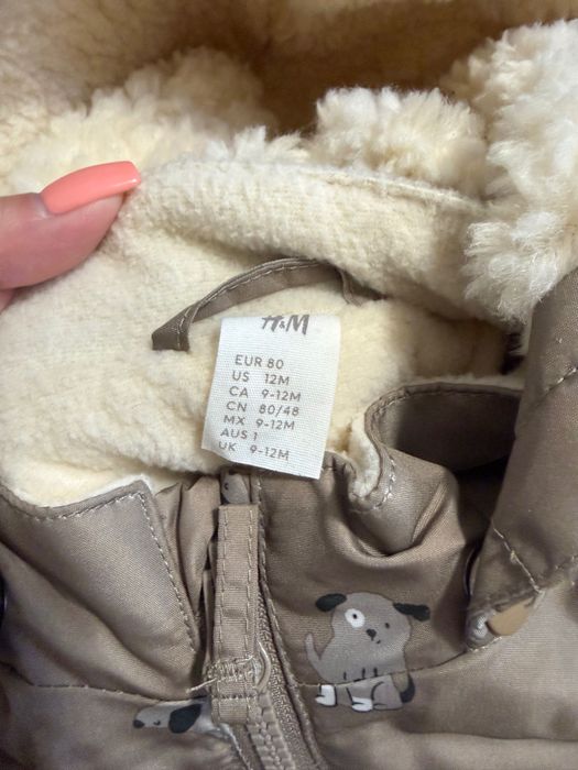 Зимовий комбінезон h&m розмір 80