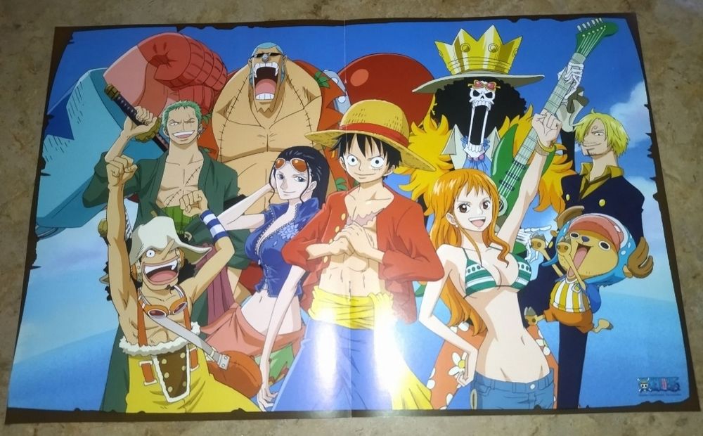 Lote de 4x Posters Naruto, One Piece, Iron Man, Warhammer 40k