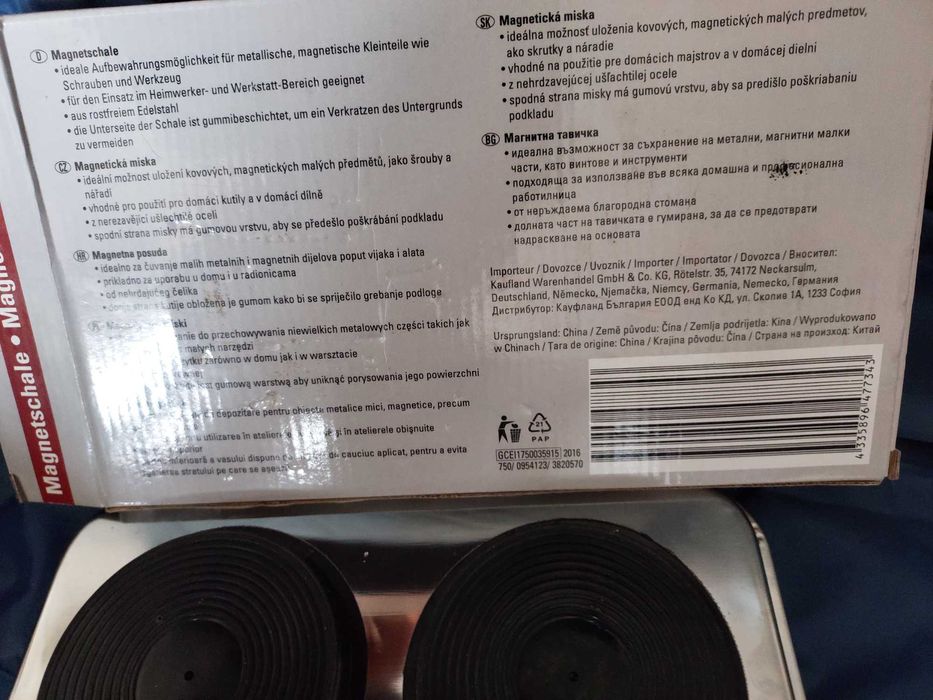 Grzechotka 3/8 cala 190 mm  i miska  magnetyczna Nowa
