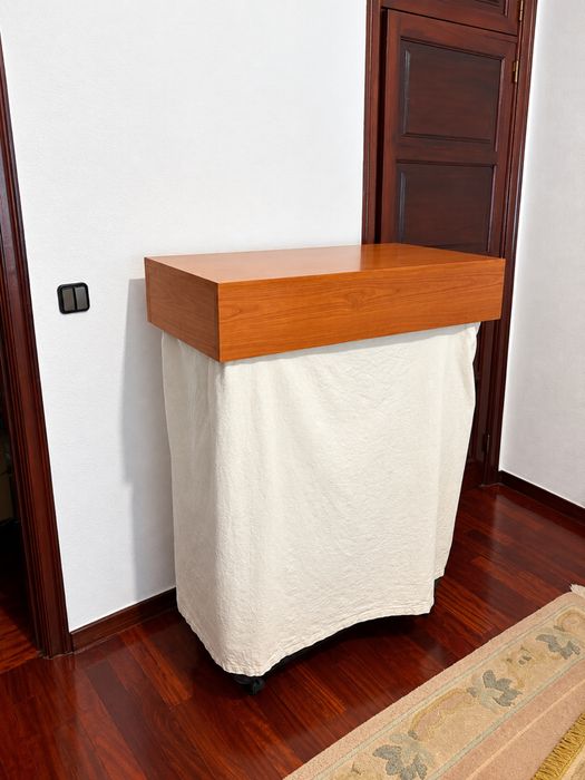 cama completa e protecao de madeira