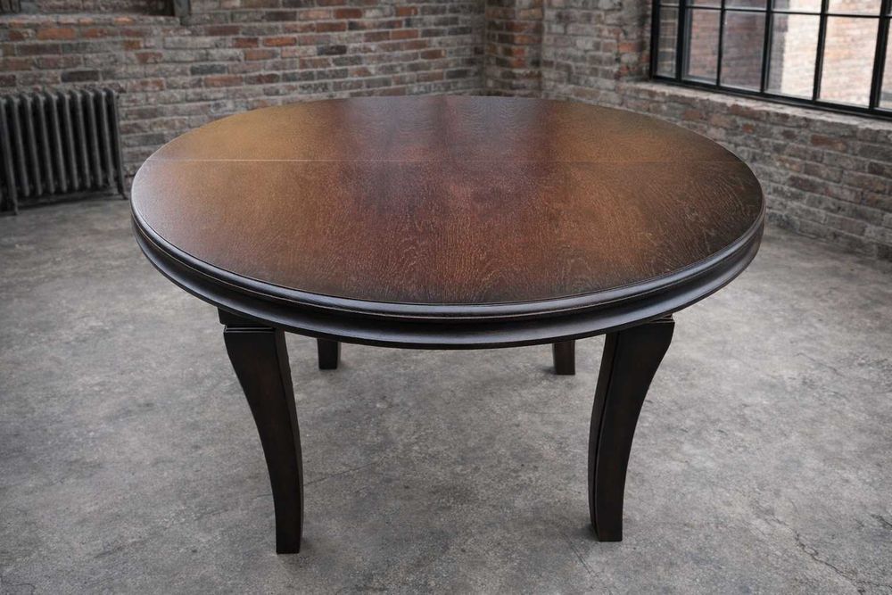 Stół okrągły rozkładany do salonu 140cm/340cm