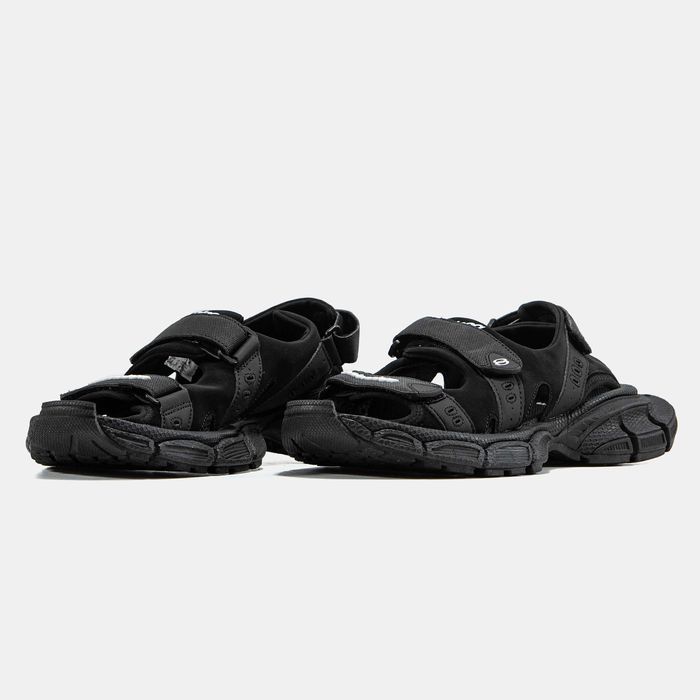 Черные сандалии Balenciaga 3XL Sandals сандалі баленсиага 3ХЛ (36-43)