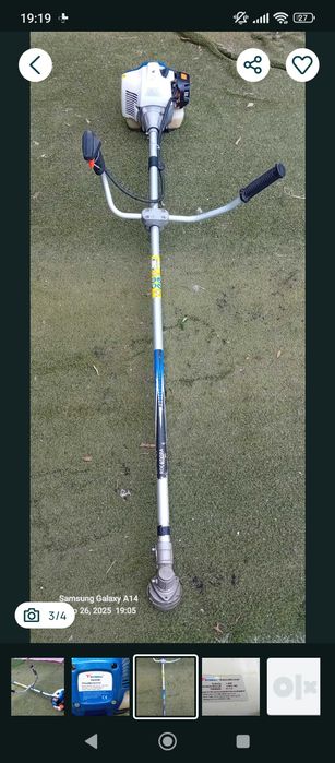 Vendo ou troco roçadora 52cm3