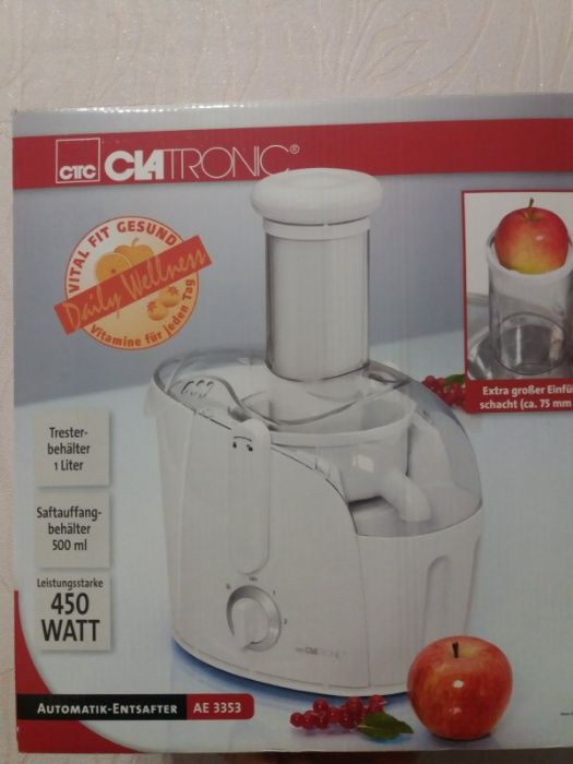соковыжималка CLATRONIC AE 3353