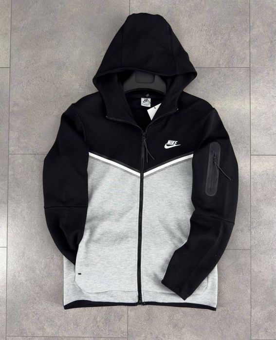 Кофта Nike Tech Fleece | Зіпка теч фліс | худі найк теч | течик | nike