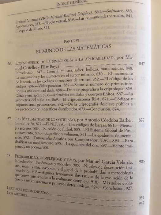 Pedro García Barreno - LA CIENCIA EN TUS MANOS
