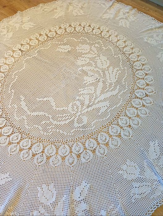 Obrus na szydełku