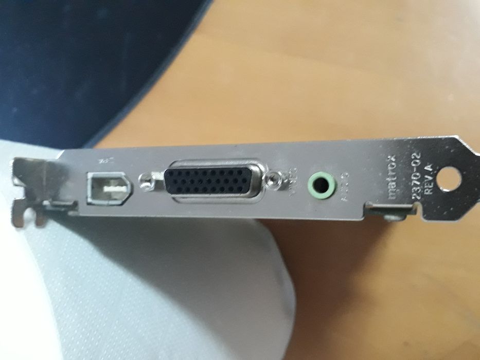 Matrox rtx100 grafica de edicao de video