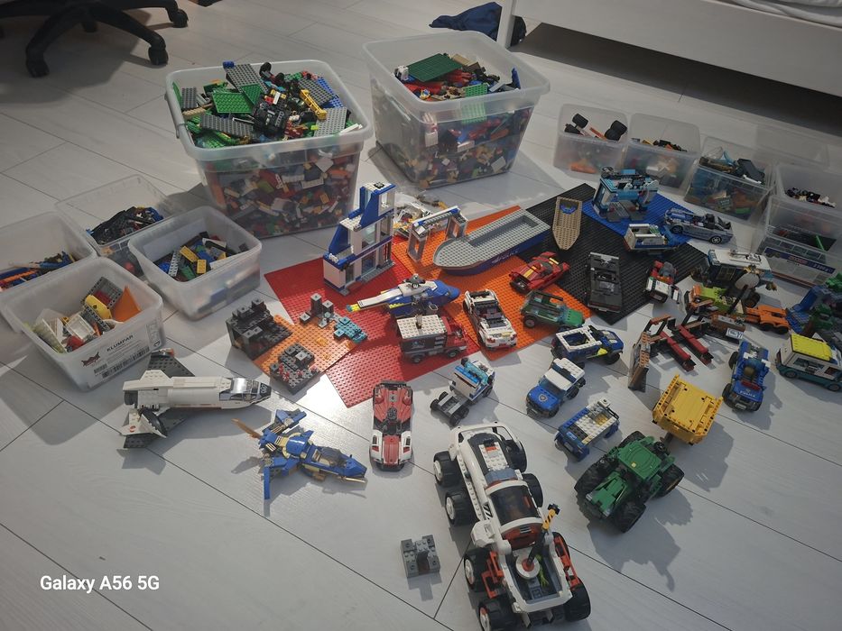 Klocki lego bardzo urozmaicone