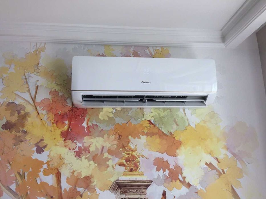 Монтаж кондиціонера, установка кондиционера, закладка магистрали