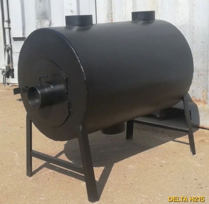 215м3! 5 мм! ВІЧНА! Піч Булер'ян Буржуйка Печь Булерьян з обдувом