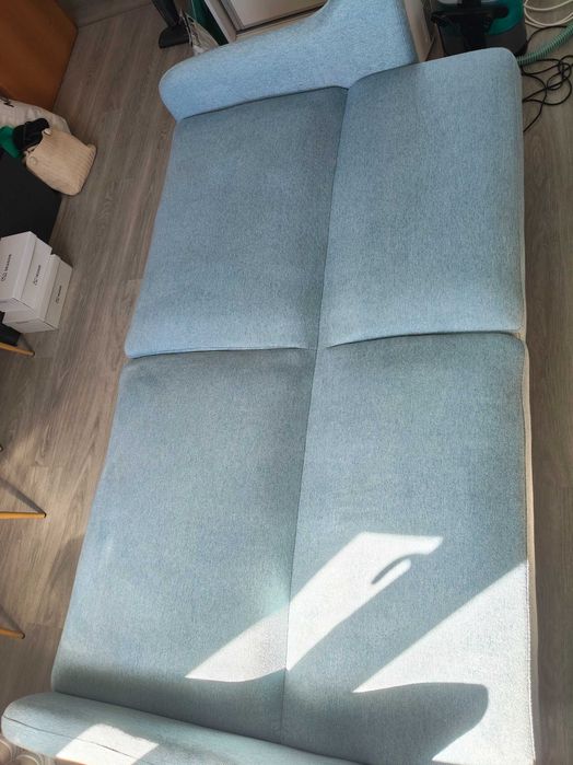 Sofá cama azul
