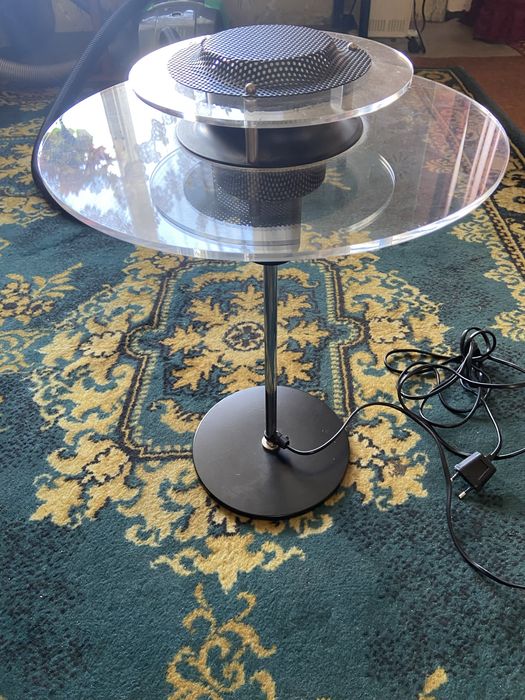 Lampa stolowa model Cirkle styl UFO lata 80/90