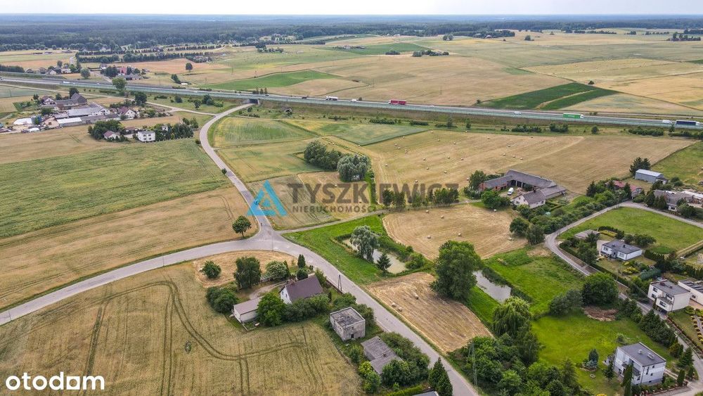 Działka z własnym stawem