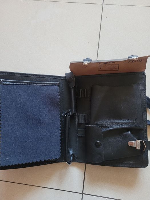 Skórzana raportówka MO