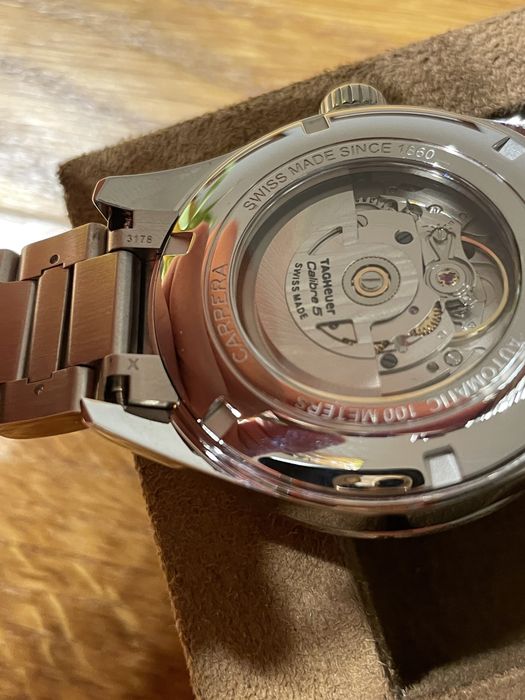 Tag Heuer Carrera automatic day-date calibre 5 zegarek jak nowy