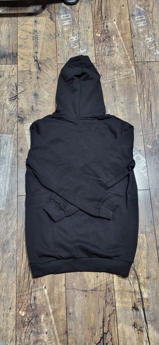 Czarna bluza męska bawełna premium pit bull kaptur kangurka M L