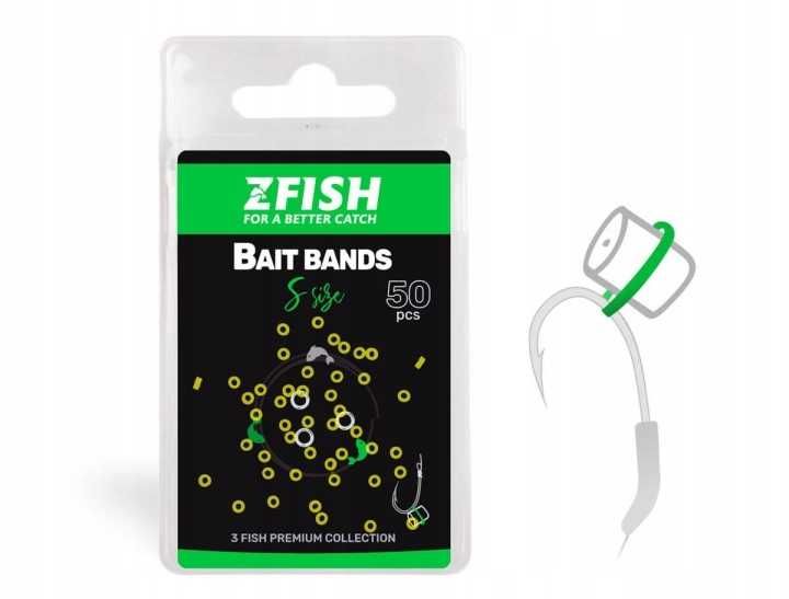 Opaski silikonowe ZFISH Silicone Bait 50 szt. duże 3779