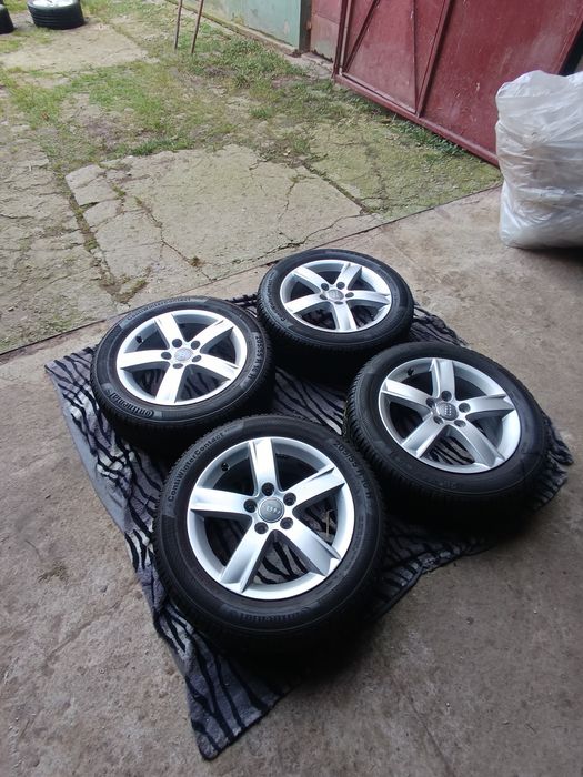 Komplet kół zimowych org.audi 16" 5x112