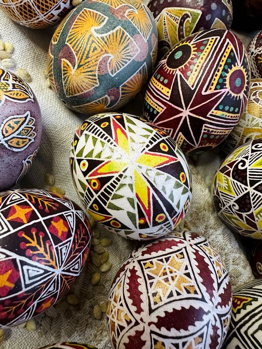 Писанки, видуті яйця