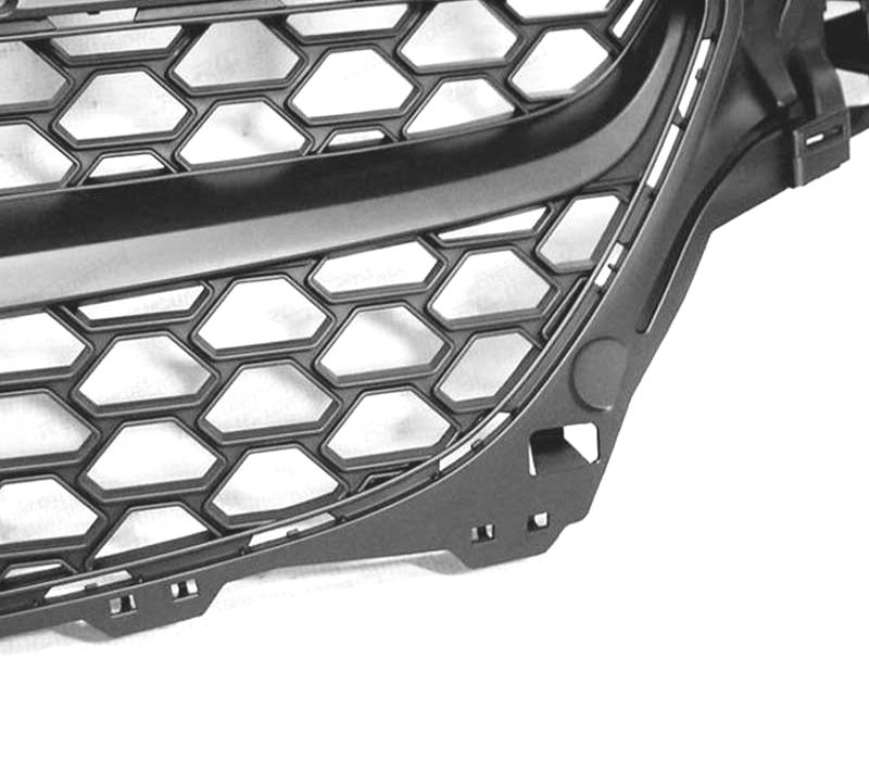 GRELHA FRONTAL DESPORTIVA PARA OPEL CORSA E 14-19 MATT BLACK EDITTION