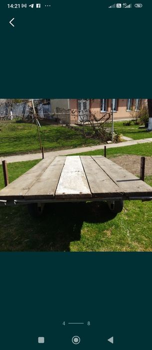 Саморобний трактор з причепом, терміново