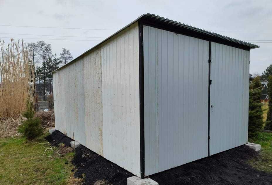 3x5 garaż w drugim gatunku blachy na budowę