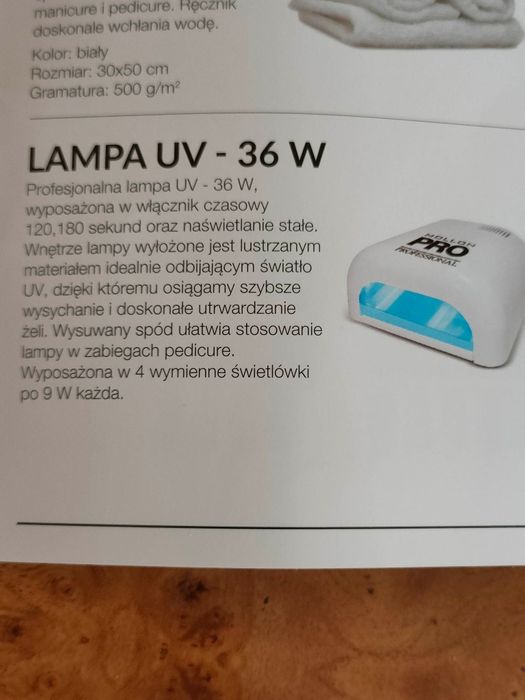 Lampa UV do paznokci