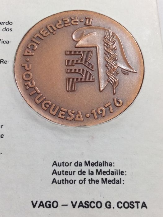 Filo-Medalhística - Constituição de 1975