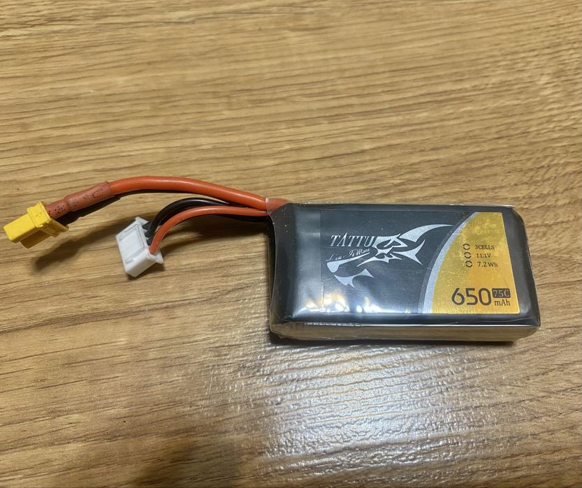 Bateria Lipo 3S  11.1VTattu 650mha NOWA