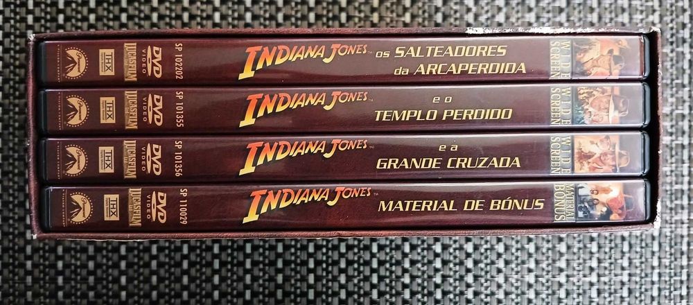 As Aventuras de Indiana Jones - A Coleção Completa - 4 DVDs