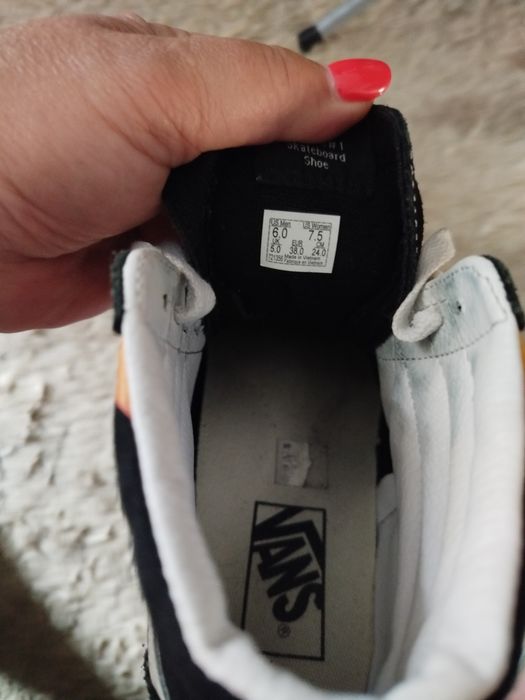 Trampki wysokie Damskie Vans rozmiar 38 stan idealny