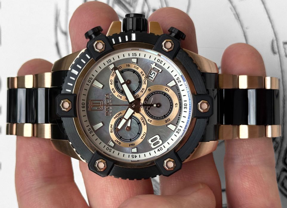 Годинник чоловічий Invicta 51285 Reserve Jason Taylor Imperix Limited Edition 43/99 50 мм 200 МТ