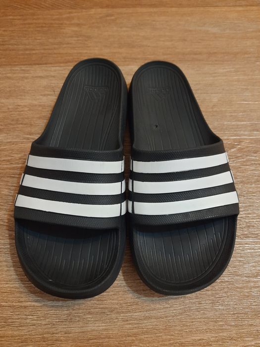 Мужские тапочки сланцы шлепанцы Adidas Duramo р.42 оригинал