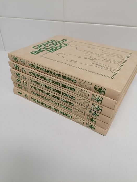 Coleção Livros Grande Enciclopédia Médica - Completa 6 Volumes