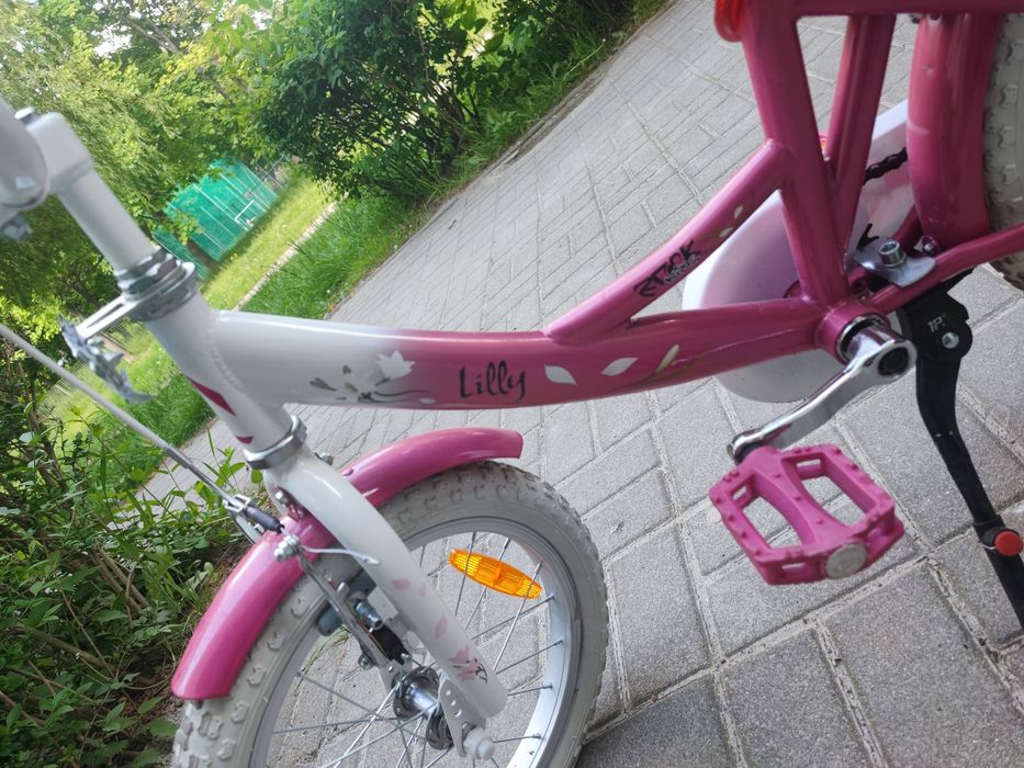 Rower dla dziewczynki LILLY Różowy
