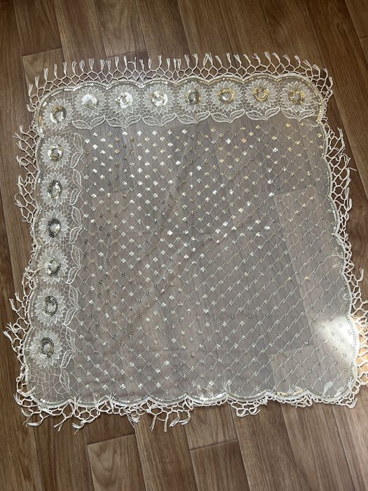 Веточка-веночек фата шаль-платок