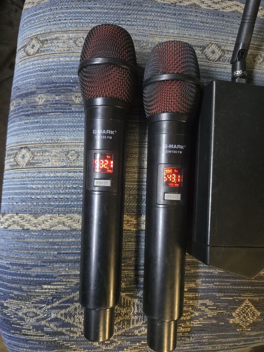 Mikrofony bezprzewodowe Gmark 2szt.
