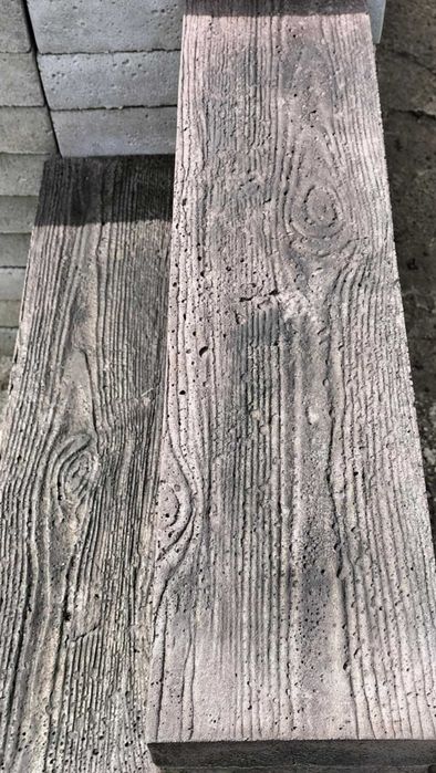 Deska betonowa płyta chodnikowa brązowa i szara