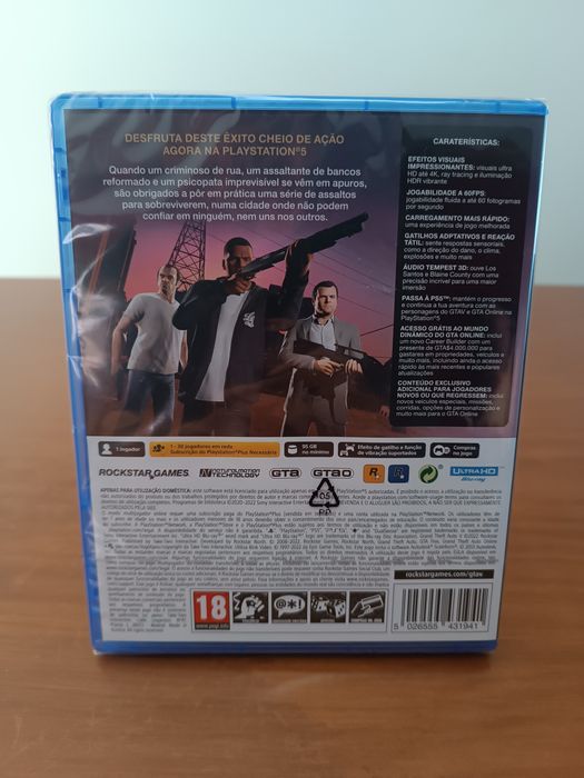 Grand Theft Auto V (PS5) - Novo