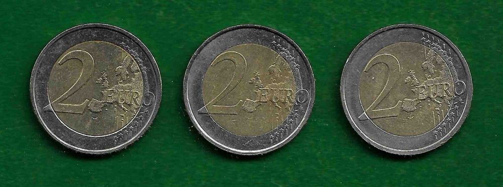 15 Moedas Comemorativas de 2 Euros - ESTRANGEIRAS