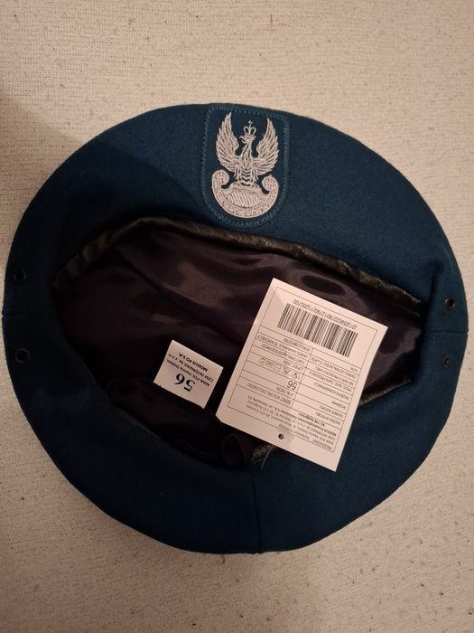 Beret Zielony Wojsk Lądowych WP 418/MON rozmiar 56 nowy.