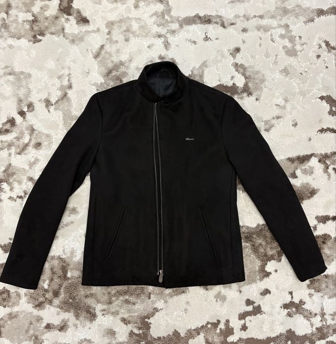 Чоловіча замшева куртка/бомбер