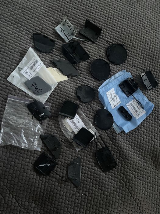 BMW Mini заглушки в бампер X5 G05 G07 G01 G02 F07 M850 730 F15