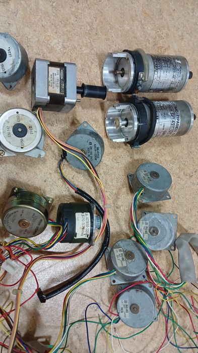 шаговые моторчики с принтеров Japan