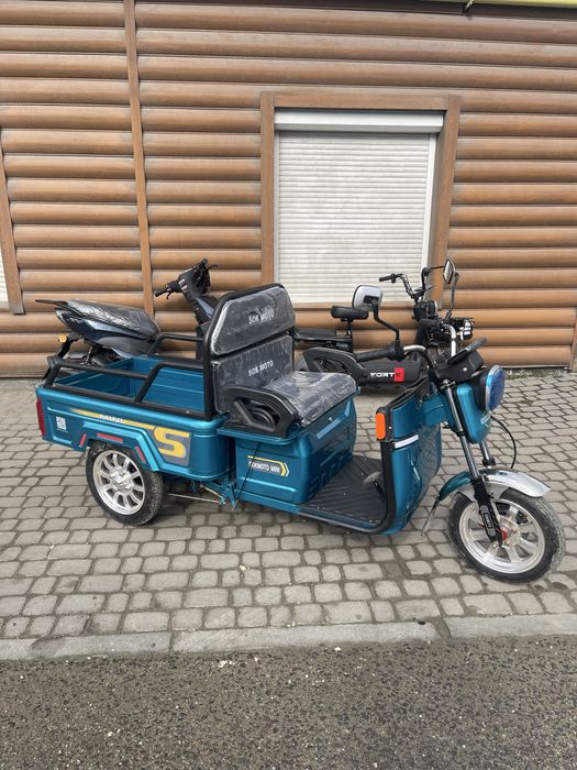 Електротрицикл SokMoto Mini 1500w 60V/38Ah
