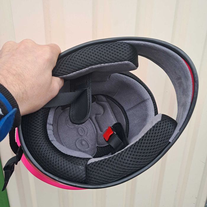 Дитячий мото шолом Pink