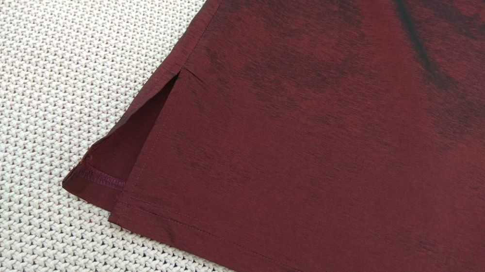 Bordowa elegancka spódnica