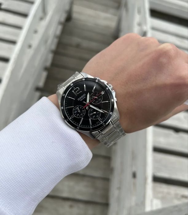 Оригінальний новий чоловічий годинник Casio mtp-1374 часы касио касіо